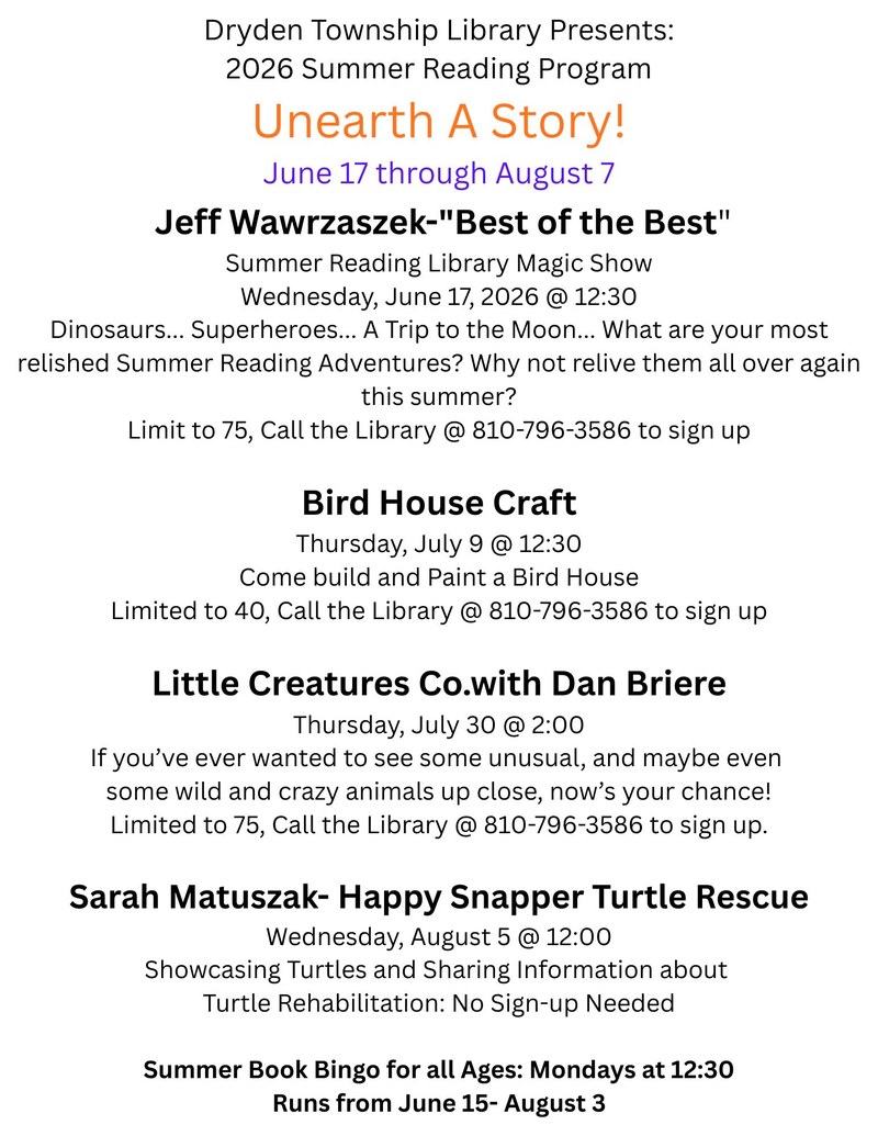 Dryden Township Library Presents 2026 Summer Reading Program Unearth A Story! (1).jpg